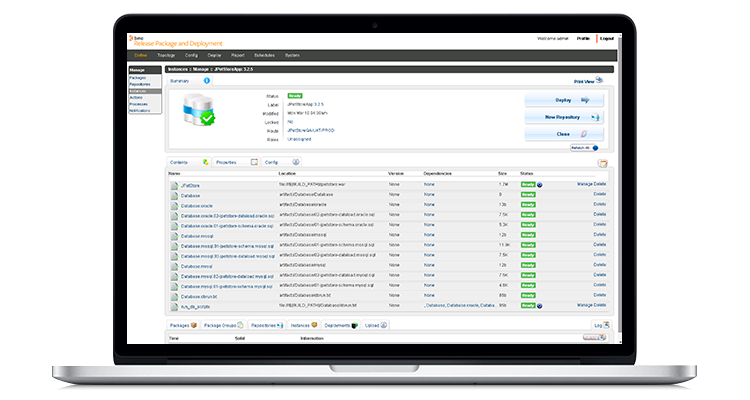 screenshot of Release Lifecycle Management